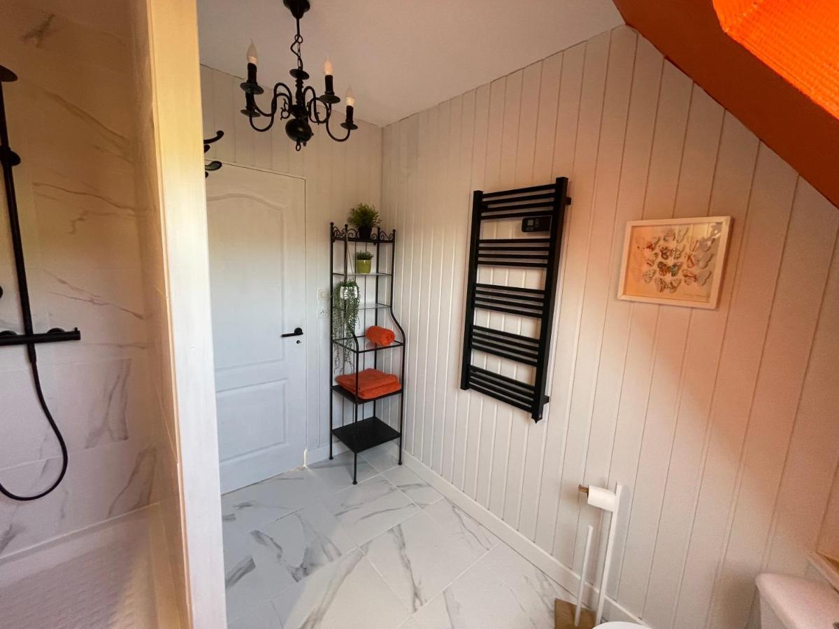 Belle Chambre Double Orange Tout Bonnement Bien Putot-en-Auge Bagian luar foto