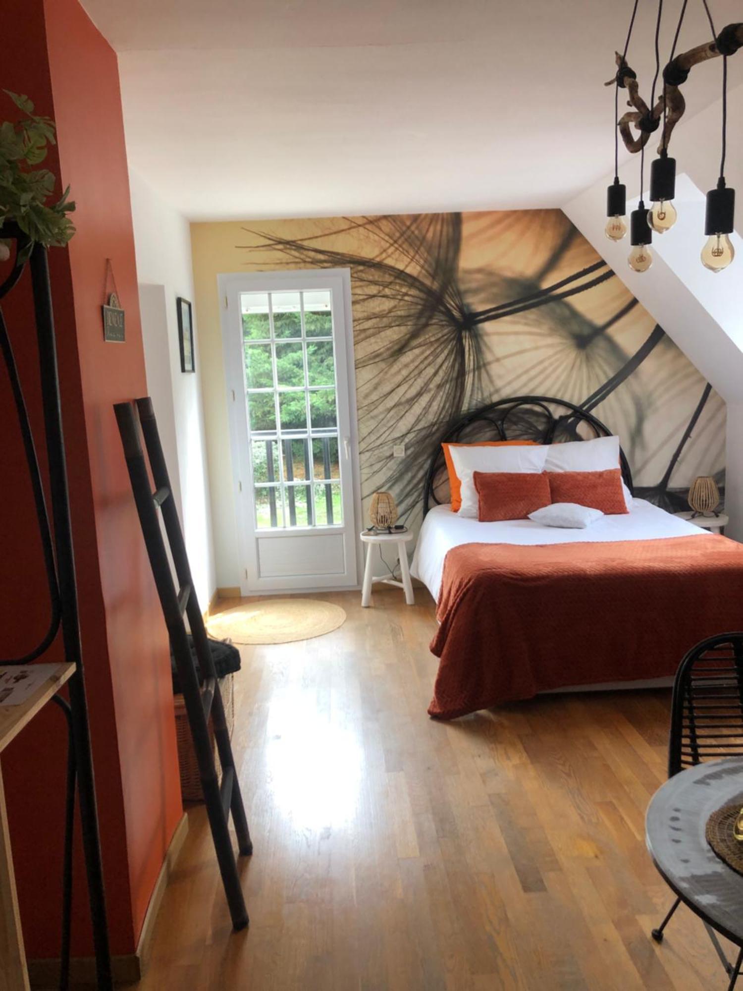 Belle Chambre Double Orange Tout Bonnement Bien Putot-en-Auge Bagian luar foto